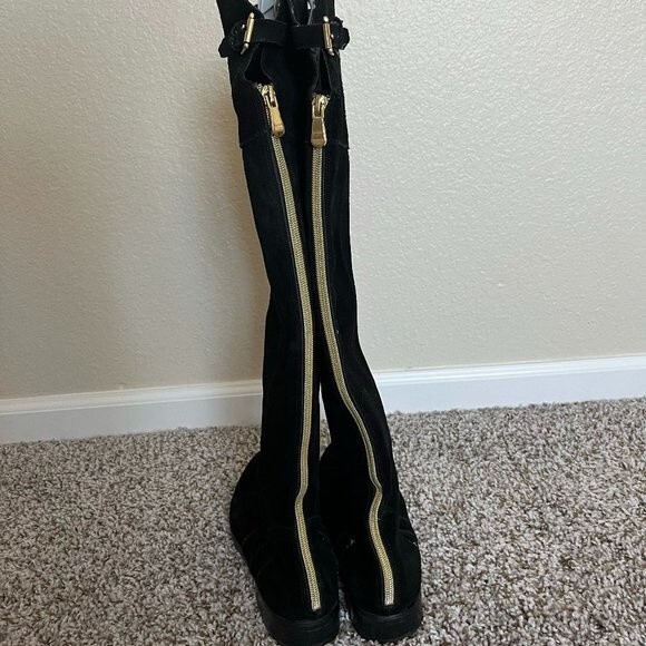 Shoes - Boots With The Back Zipper Size 7